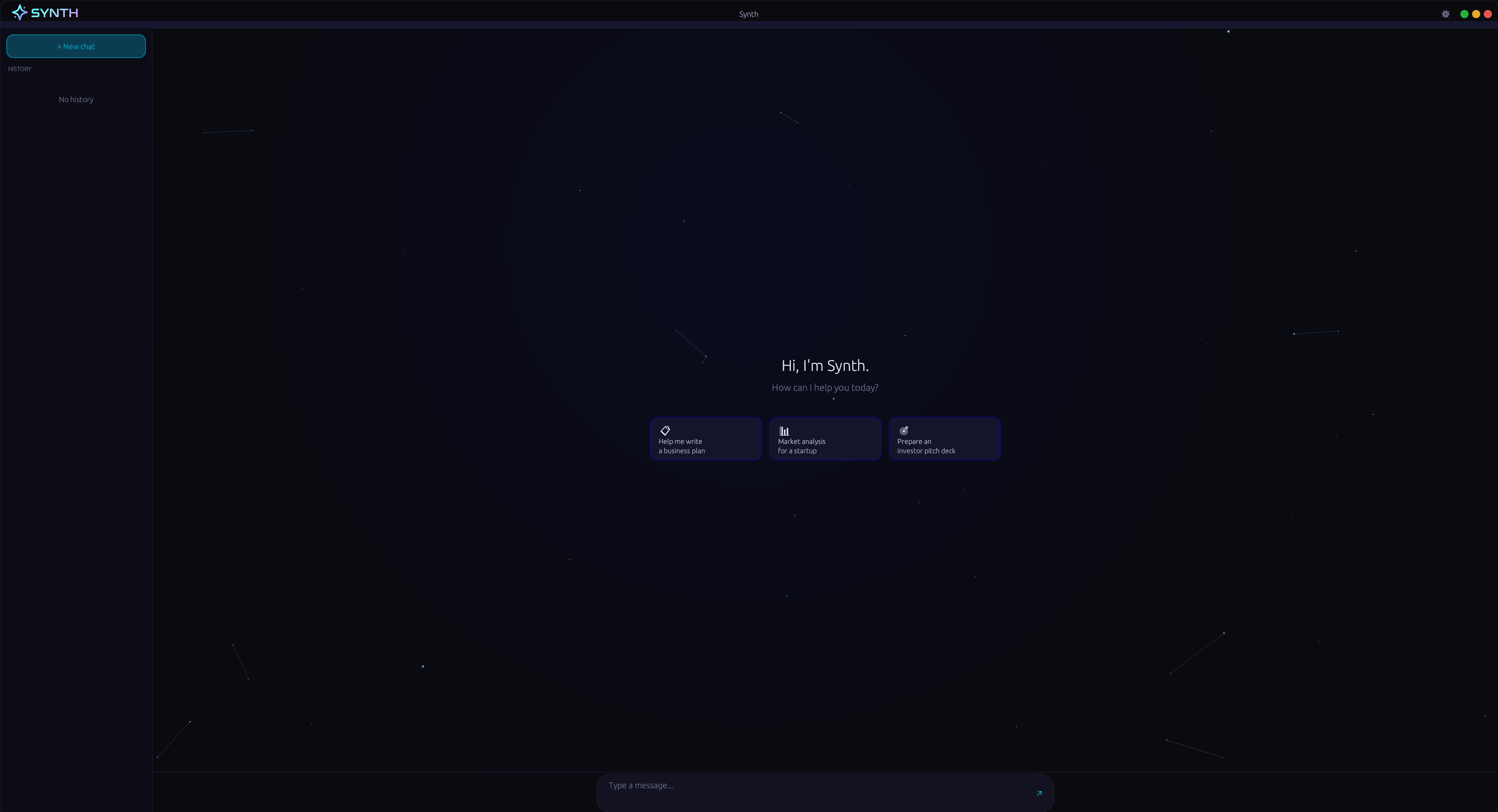 Synthelyx App Interface